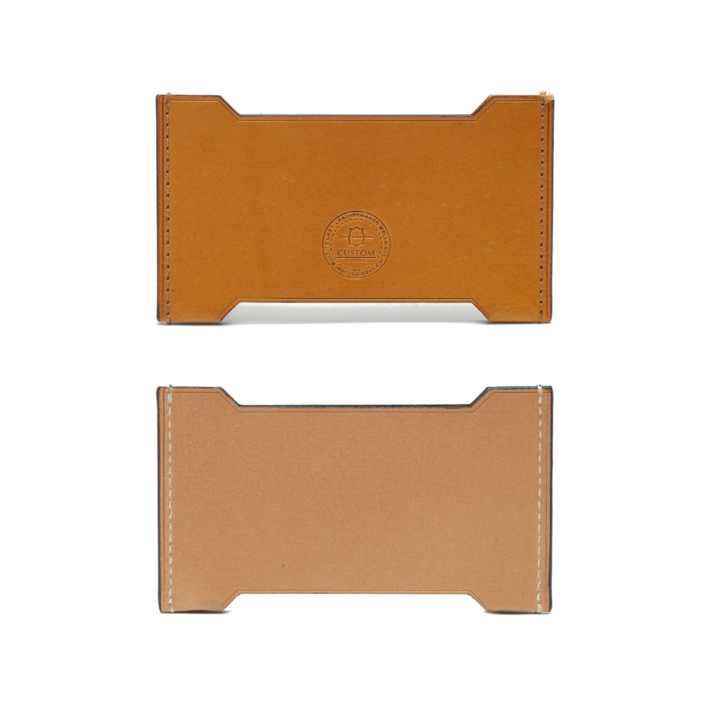 CARD HOLDER PENTE PRIMO YELLOW / NATURAL
